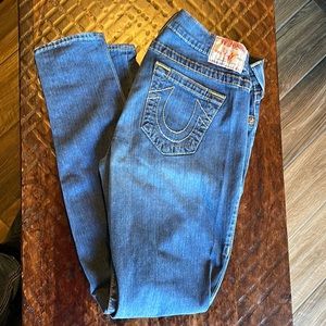 EUC True Religion Casey Skinny Jeans. Size 30